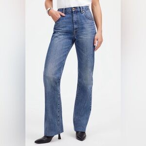 Alexa Chung X Madewell  The Alexa Dream Jean in Croswell Wash Sz 30